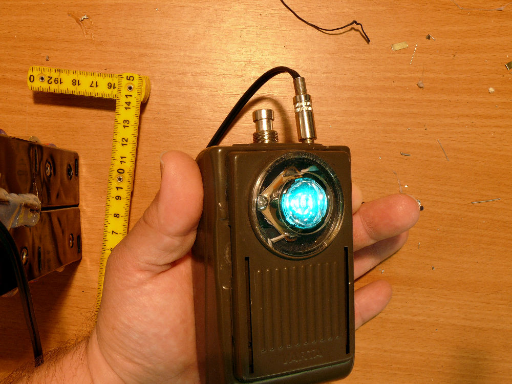 Steampunk Taschenlampen Mod